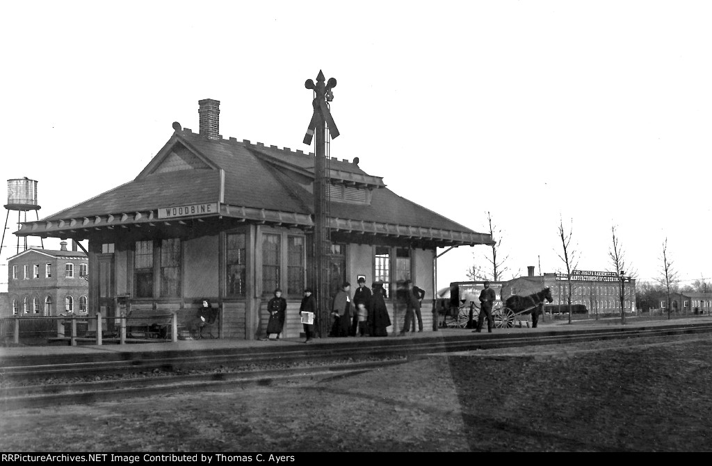 Woodbine Passenger Station, c. 1900